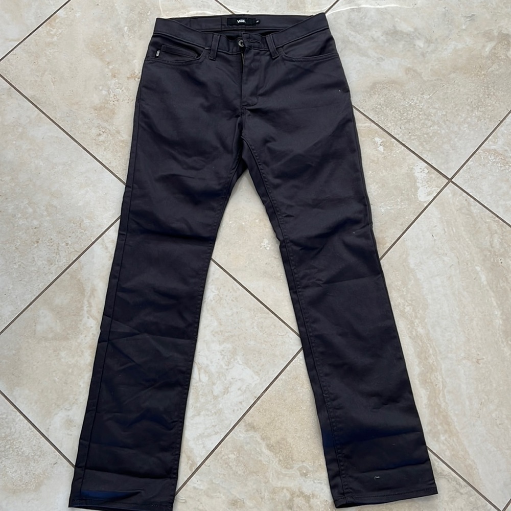 COPY - Vans straight leg. Size 28. Charcoal.